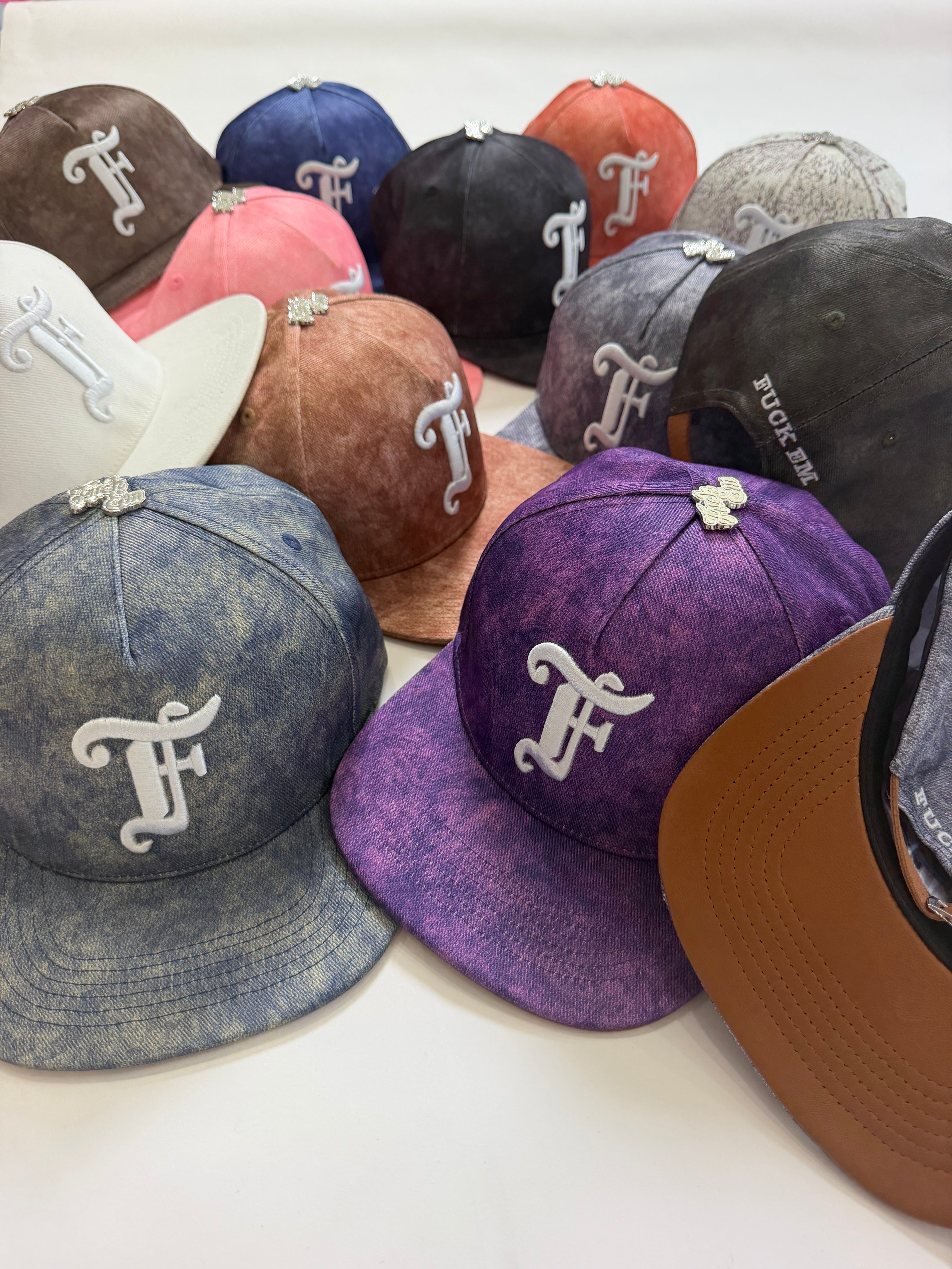 Leather Flat Hat – The Fuck Em Store