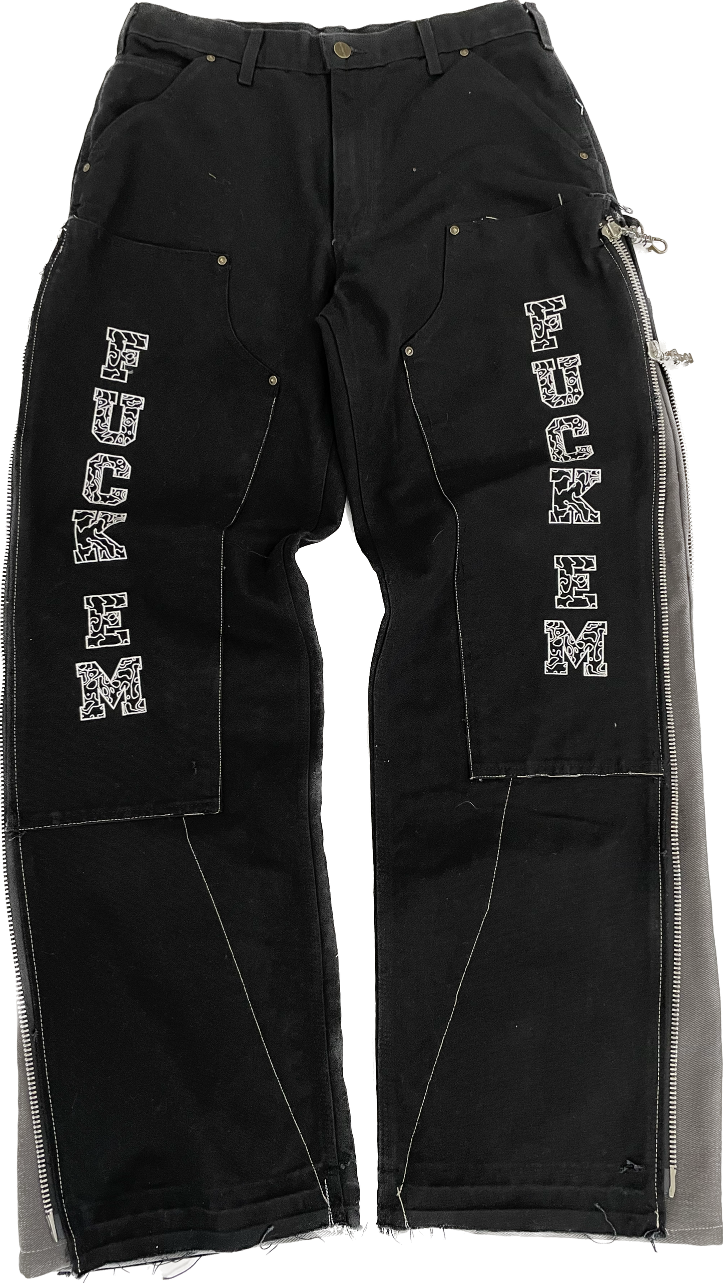 Black Carpenter Pants