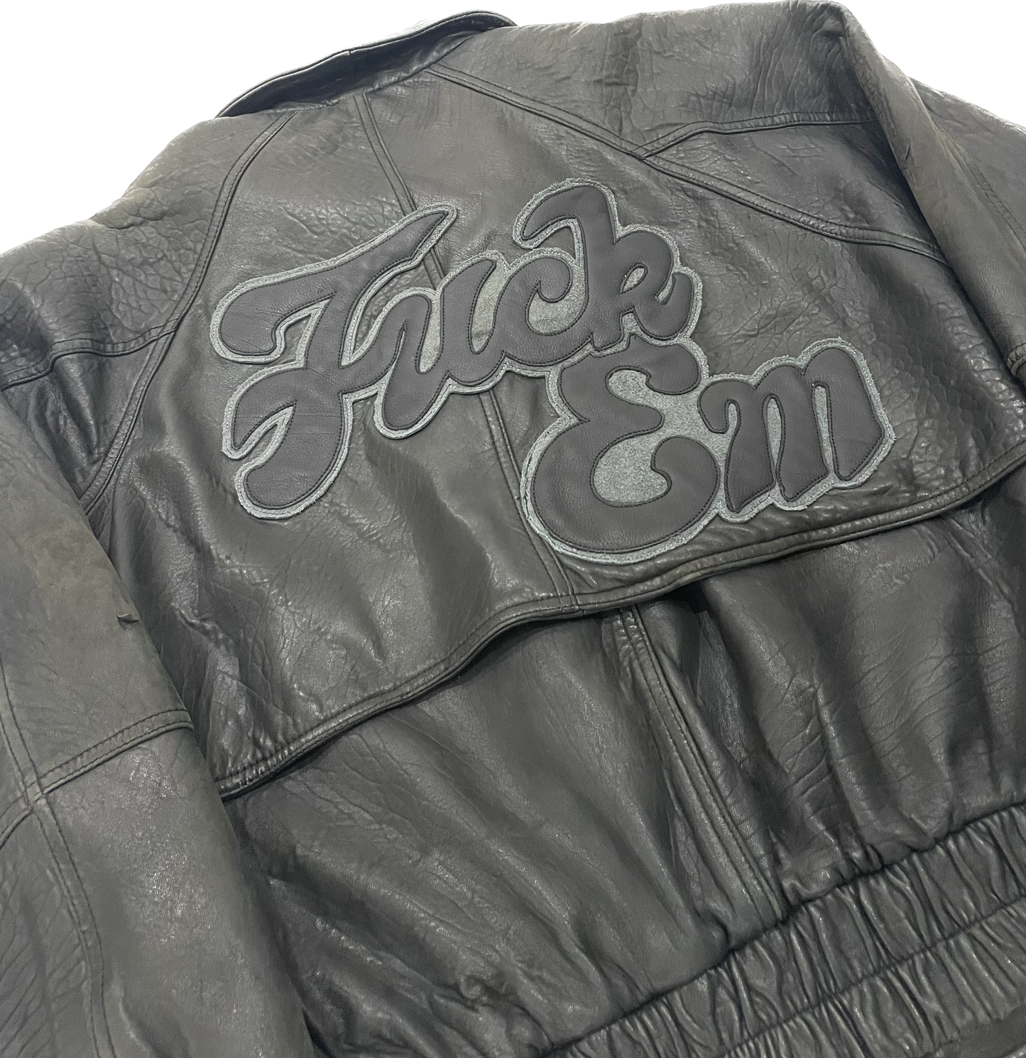 Vanta Black Leather Jacket