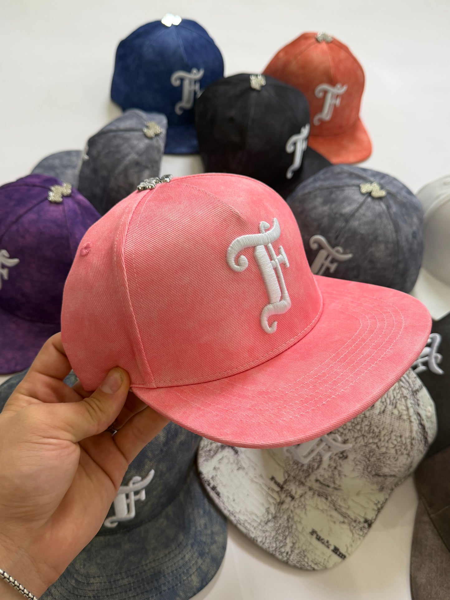 Leather Flat Hat