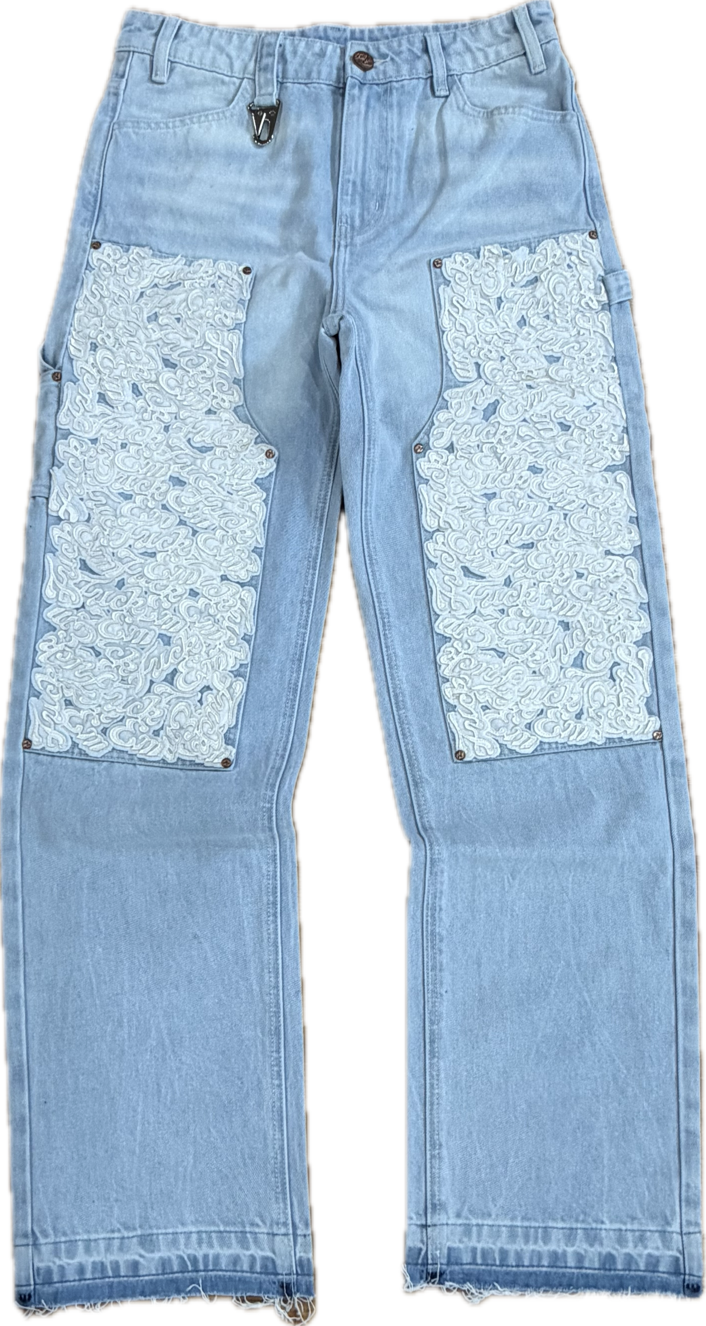 Leather Carpenter Denim