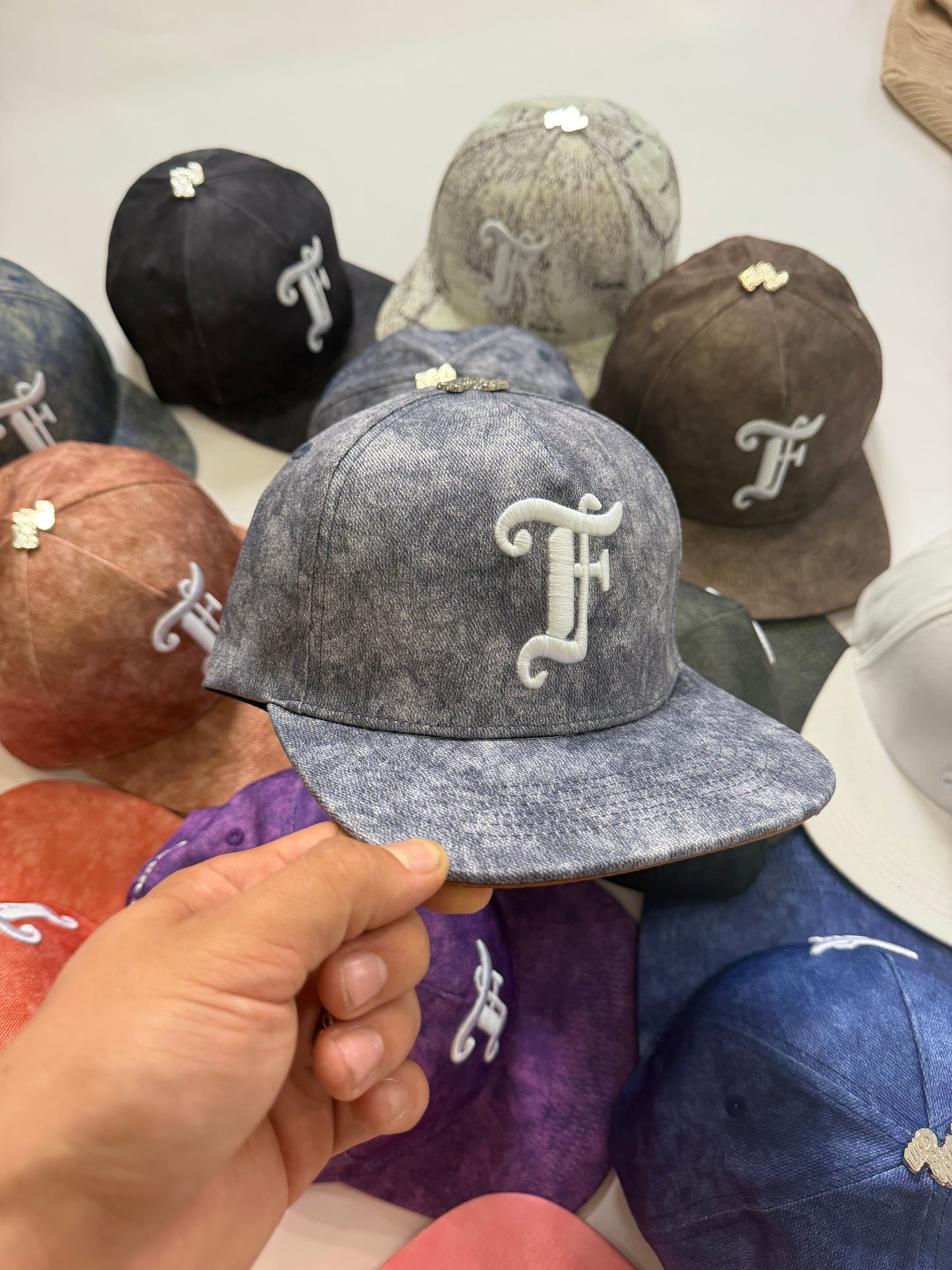Leather Flat Hat