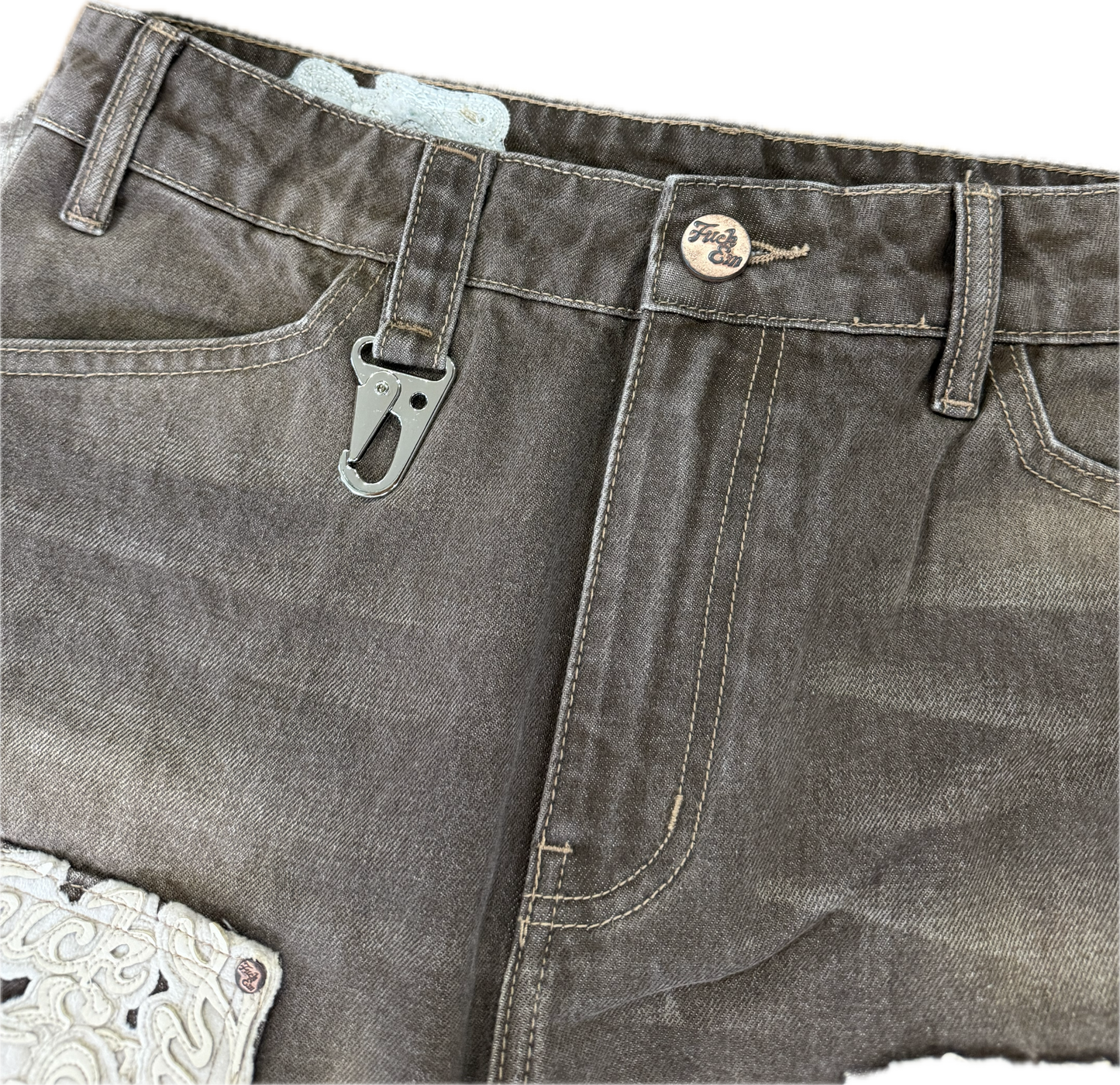 Leather Carpenter Denim