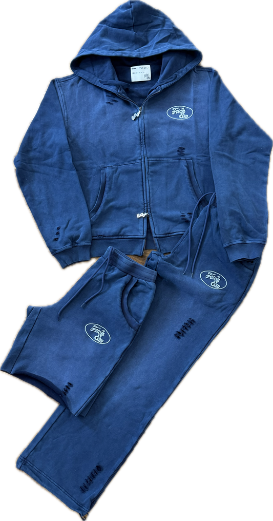 Navy Blue Simple Logo