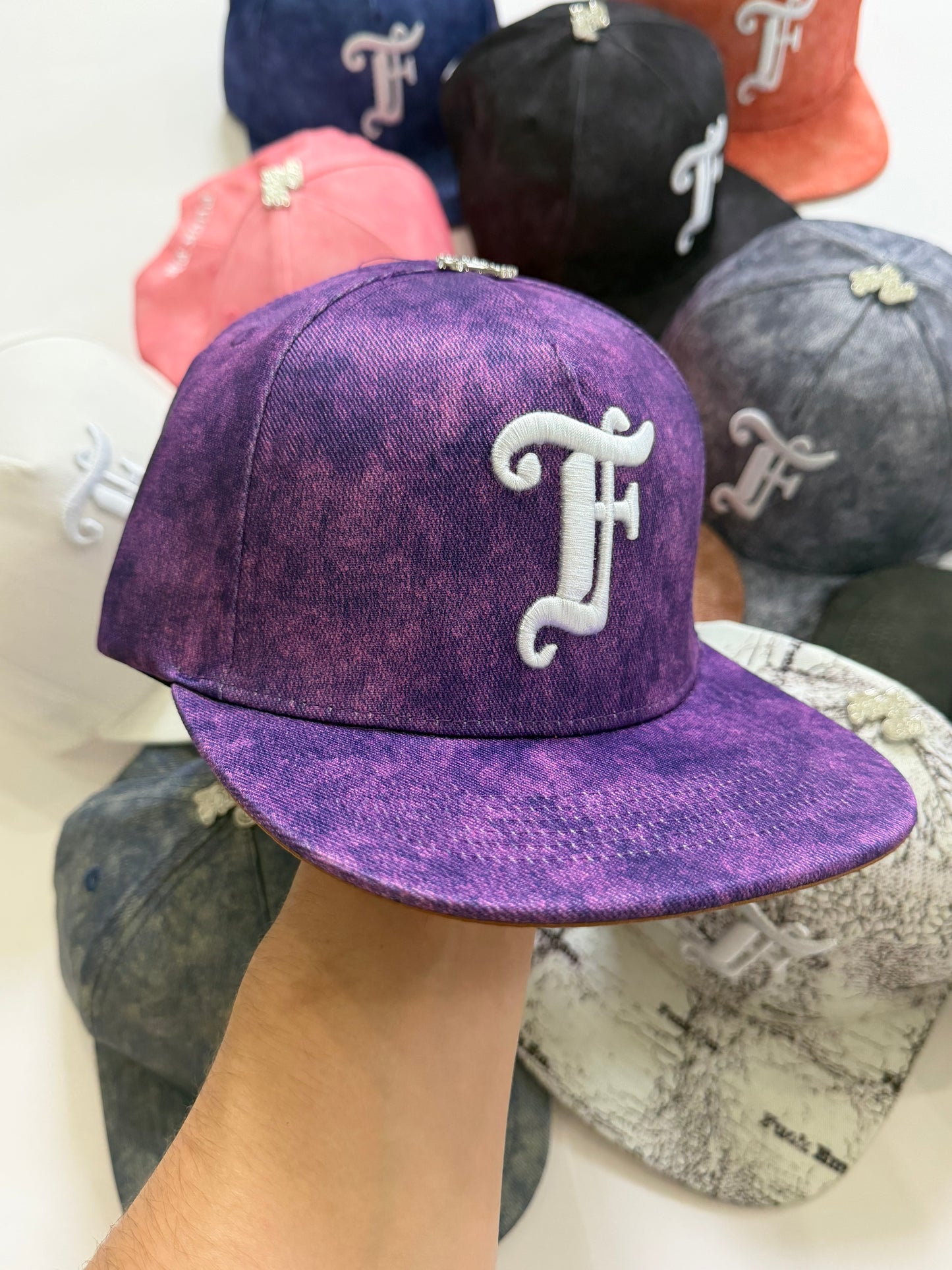 Leather Flat Hat