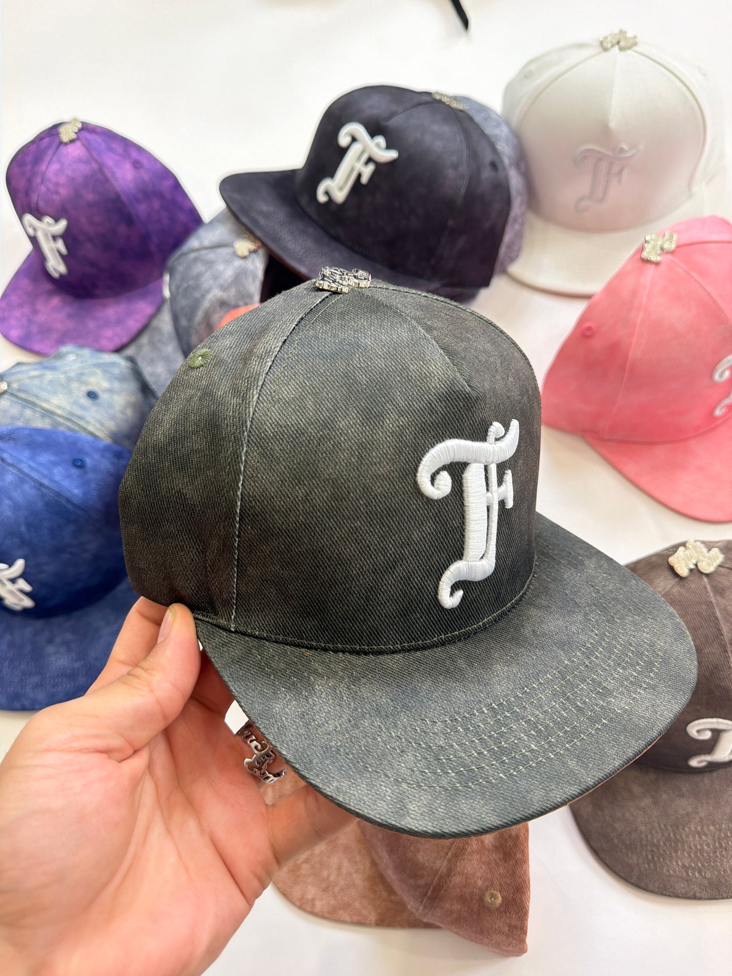 Leather Flat Hat