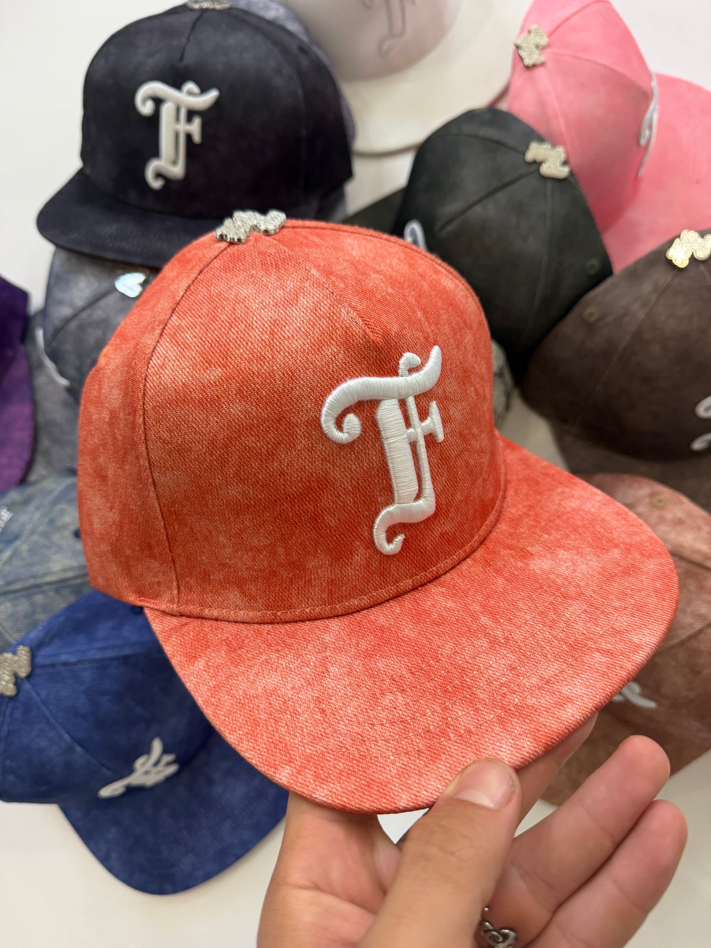 Leather Flat Hat
