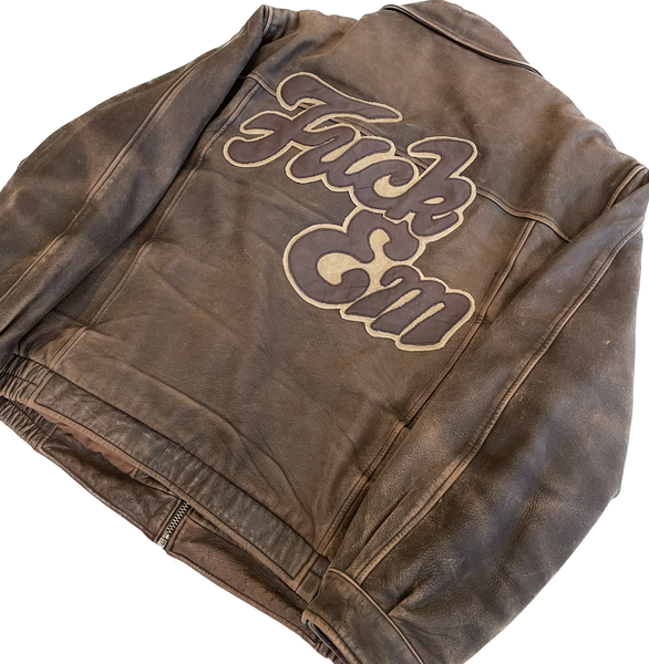 Studious Leather Jacket – The Fuck Em Store