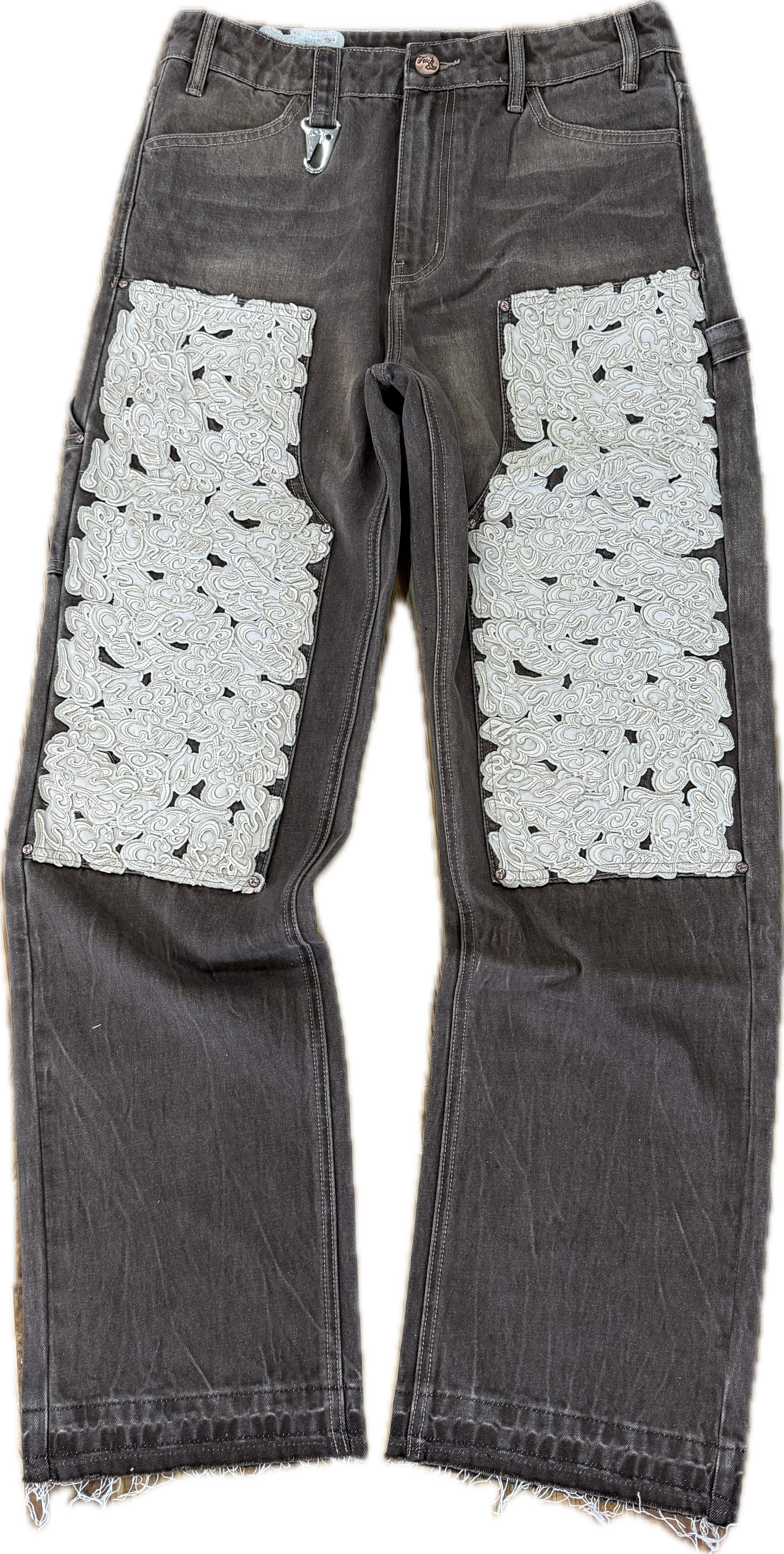 Leather Carpenter Denim