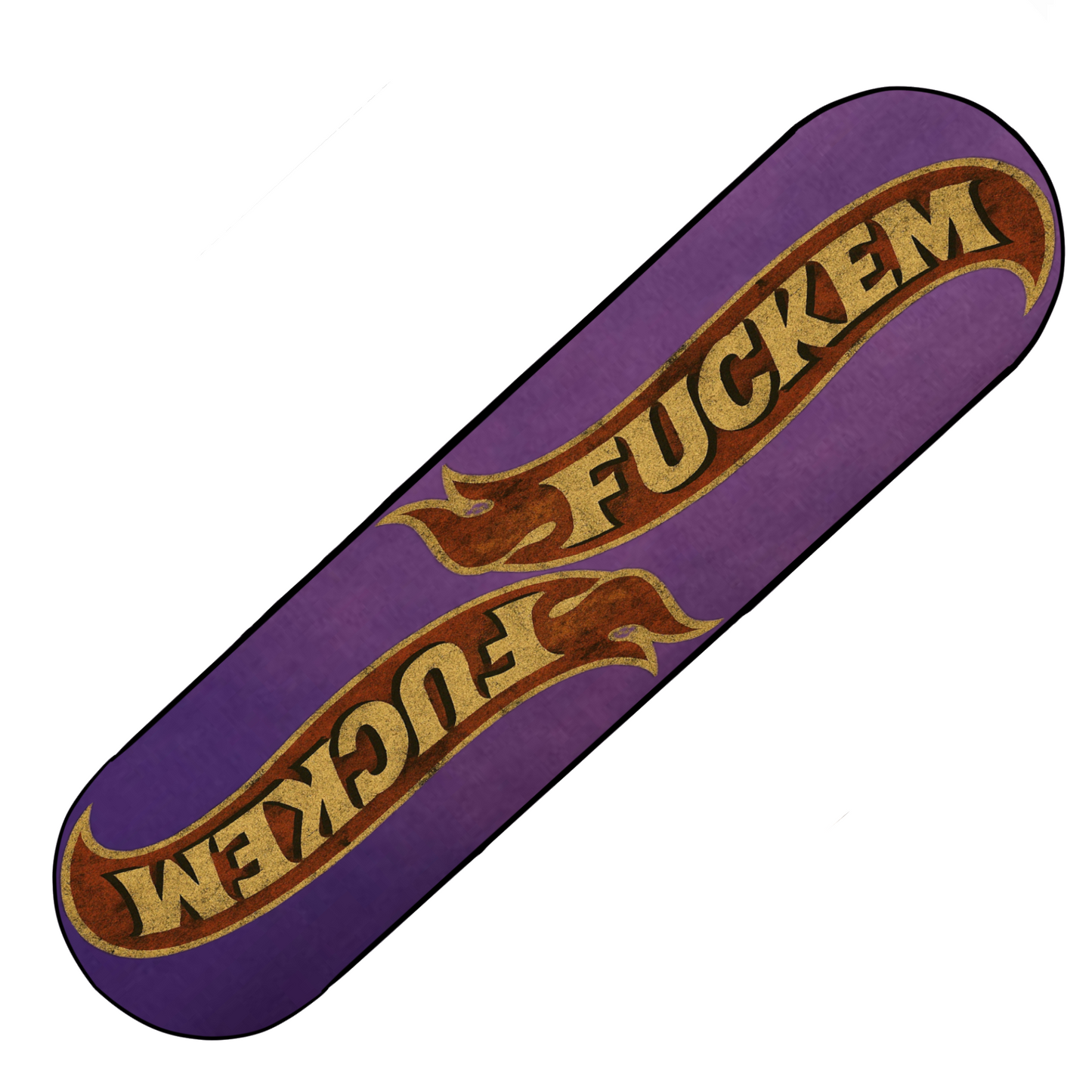 Burn Notice Skate Deck