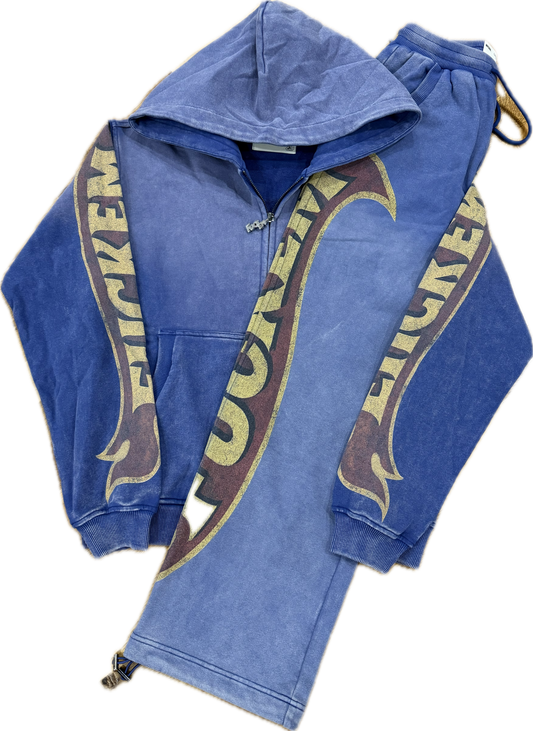 Royal Blue Flame Set