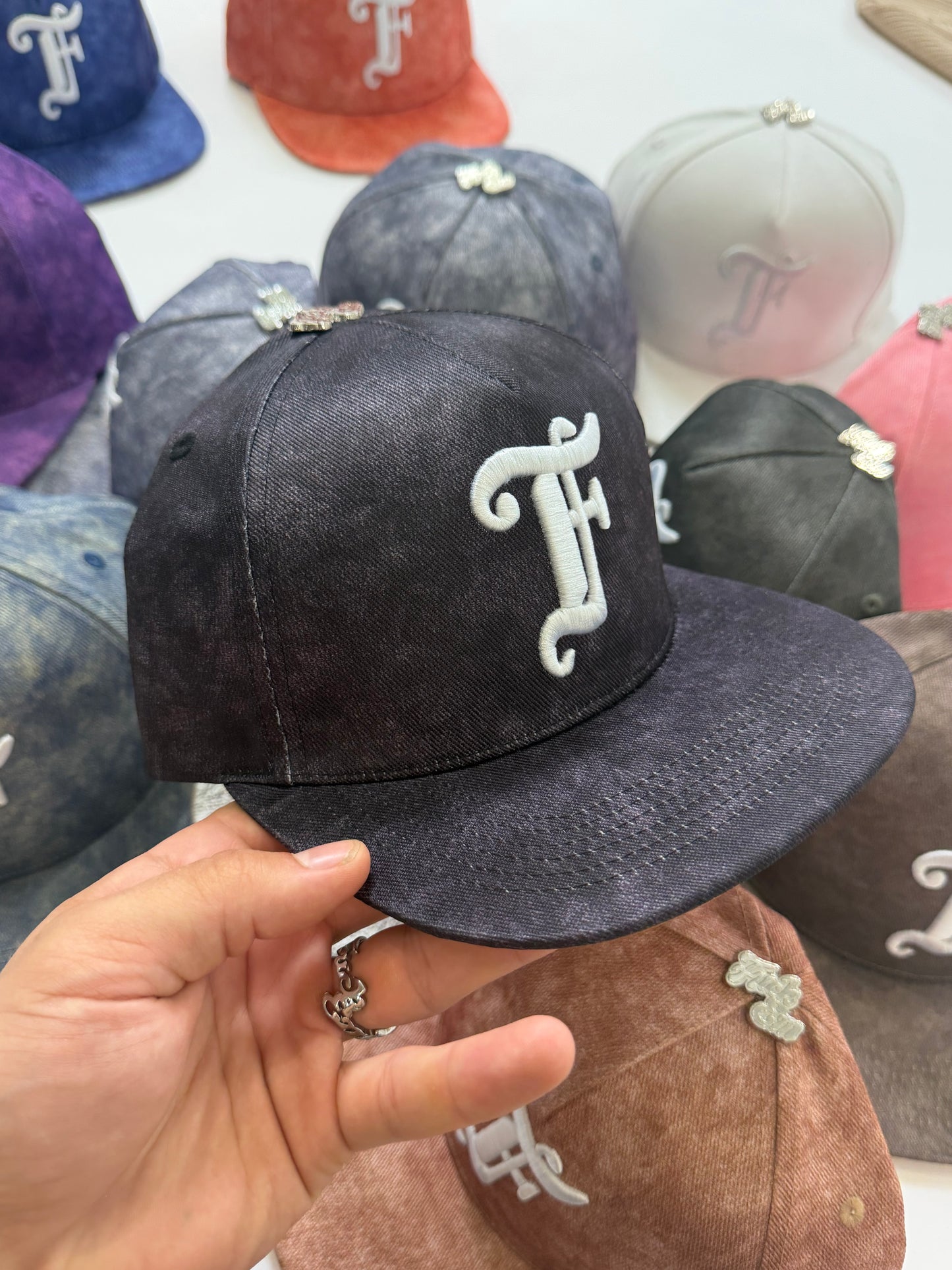 Leather Flat Hat