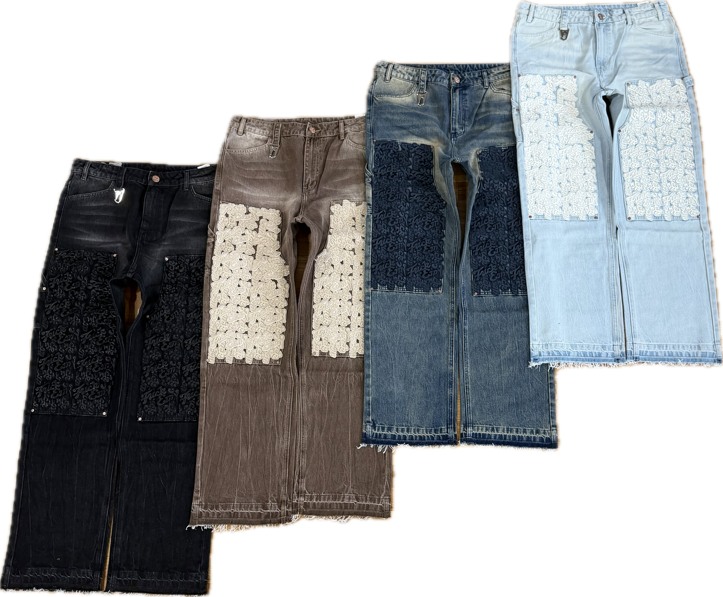 Leather Carpenter Denim