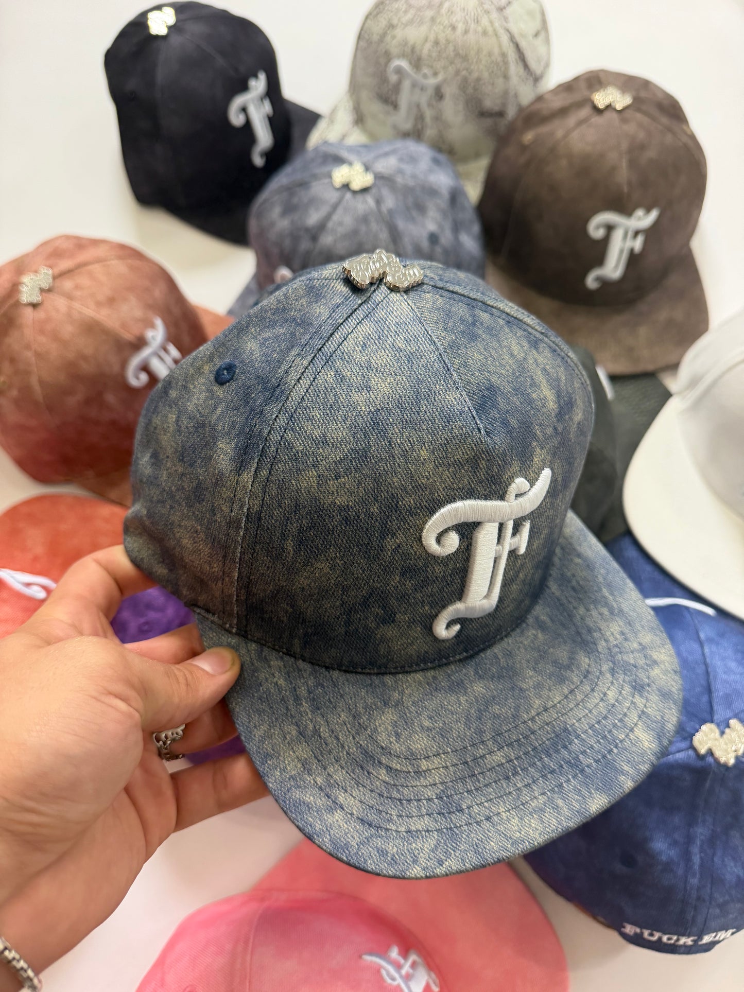 Leather Flat Hat