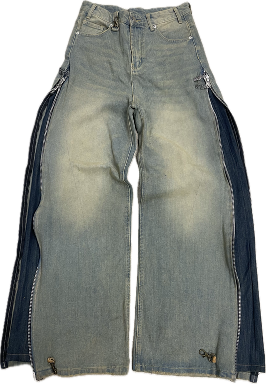 Super Wide Zipper Pant