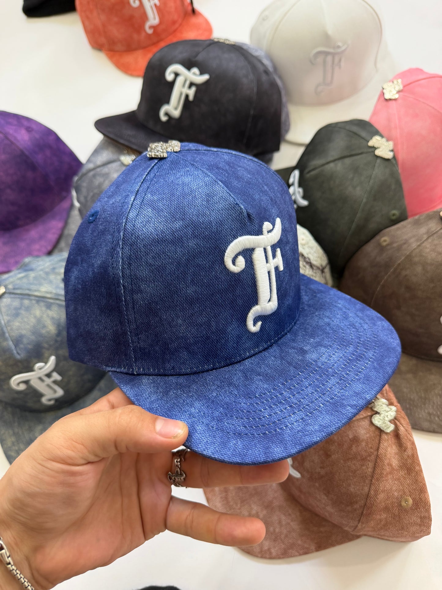Leather Flat Hat