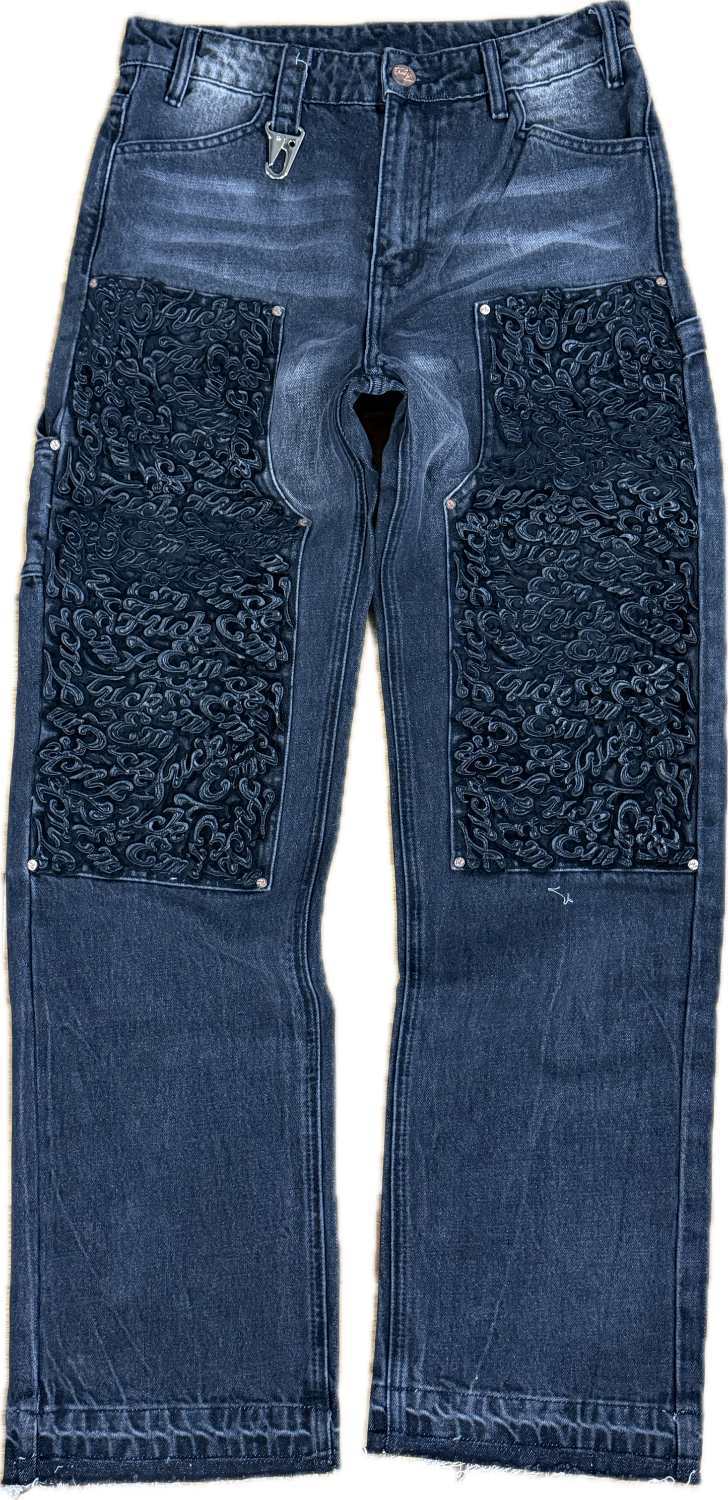 Leather Carpenter Denim